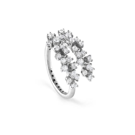 Anello Damiani Donna MIMOSA FLEXI in Oro bianco Diamante 0.72 Ct 20081586 - 20081586